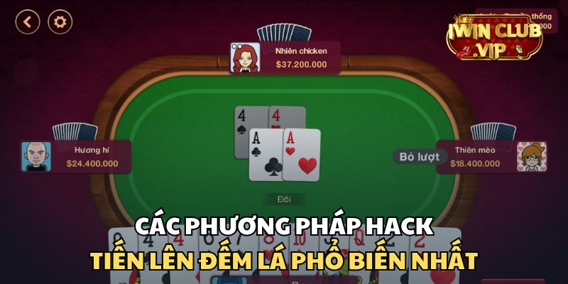 Có thể hack tiến lên đếm là bằng cách nào?