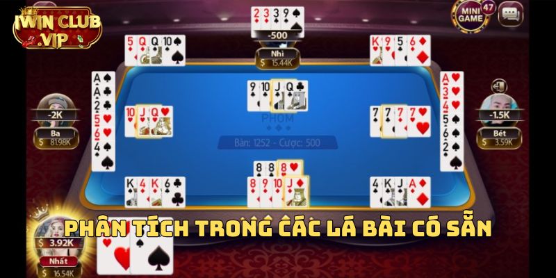 Phân tích trong các lá bài có sẵn